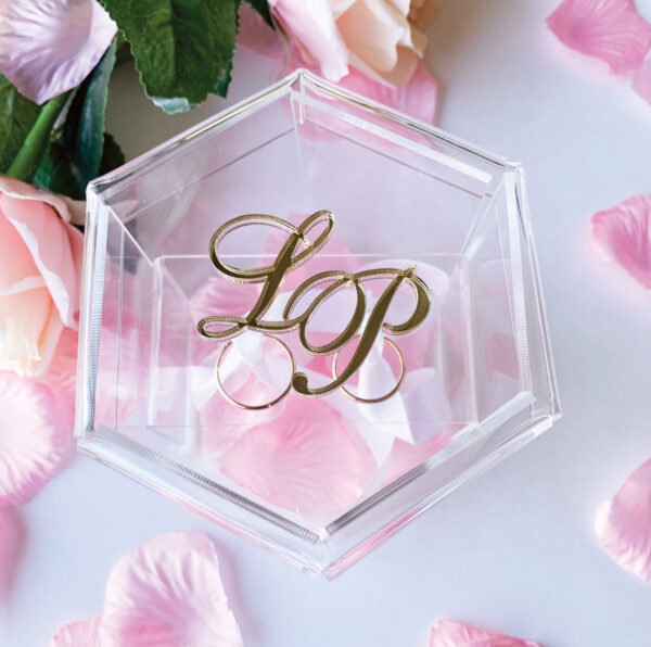 Porta Fedi Esagono Plexiglass